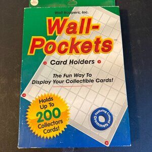 Wall Pockets Card Holders Collectible Football Baseball Golf Cards (157)